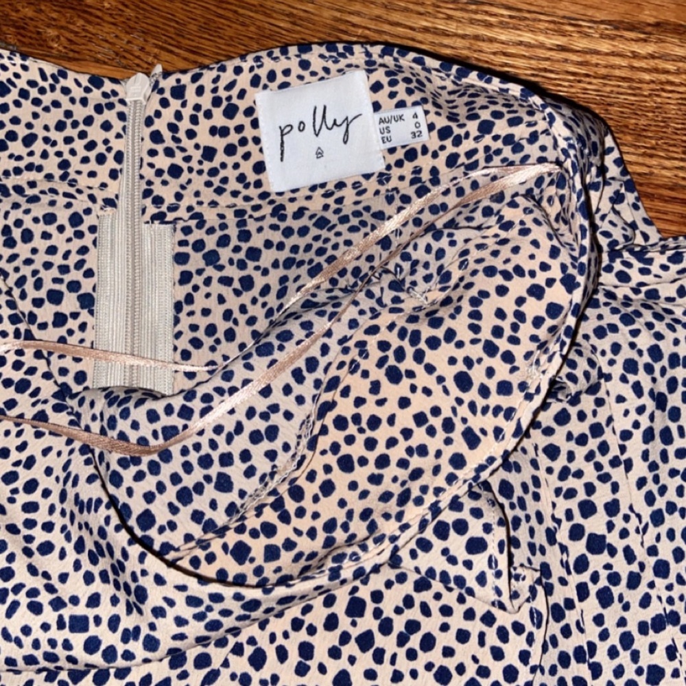 PRINCESS POLLY LEOPARD PRINT SKIRT SIZE 0
